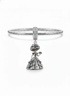 LA CATRINA — Charm Plata Esterlina con Piedras Brillantes ALHUNA®