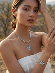 DIJE CALENDARIO AZTECA — Plata Esterlina ALHUNA®